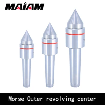 MT3 MT4 MT5 Morse Exterior de tip revolving centru de înaltă precizie rezistent la apă rotativ centrul corpului de rotație degetar Morse centru de cotitură