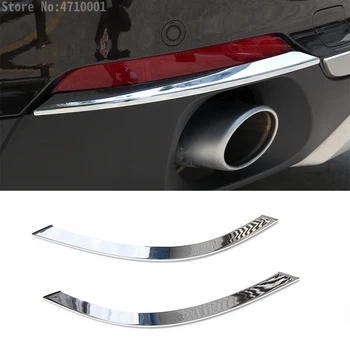 ABS Crom de Ceață Spate Lumina de Lampă Capac Ornamental Autocolant Masina de Styling, Accesorii Pentru BMW X5 F15 2014-2016