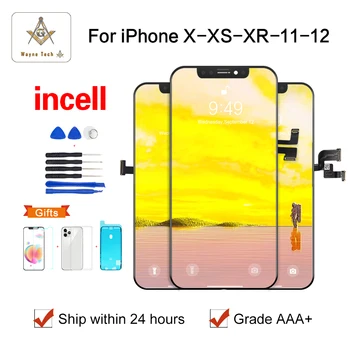 100% Nou Incell LCD AAA+ Calitate Pentru iPhone X XR XS 11 12 Ecran Replacemeent Cu 3D Touch Digitizer Asamblare