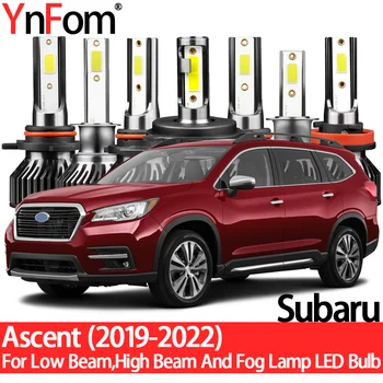 YnFom Subaru Speciale cu Halogen Pentru Far cu LED-uri Becuri Kit Pentru Ascensiunea WM W11 2019-2022 fază scurtă,fază lungă,Lampă de Ceață,Accesorii Auto