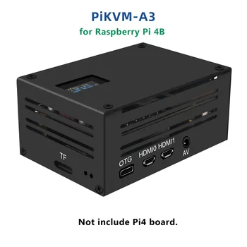 PiKVM-A3 Raspberry Pi bazat KVM over IP compatibil HDMI pentru a CSI pentru Raspberry Pi 4B