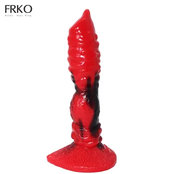 FRKO Silicon Cainelui Penis artificial Jucarii Sexuale Pentru Femei Vagin G-Spot Masturbari Anal Juca 28.5 cm lungime Adulți Sănătoși Produse