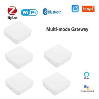 1/5PCS Zigbee 3.0 WiFi Bluetooth Multi-mode Gateway HUB Wireless Smart Home Pod cu Alexa Google Acasa de Viață Inteligentă Tuya APP