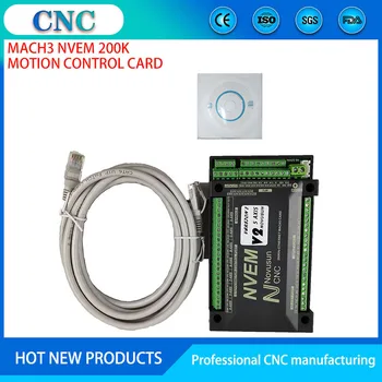 NVEM 5 axe mach3 card de control Ethernet comunicare 200K semnalului puls 3 axa 4 axa 6-axa controller
