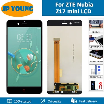 Original LCD Pentru ZTE Nubia Z17 mini NX569J NX569H display LCD touch ecran digitizor de Asamblare pentru nubia z17mini LCD piese de schimb