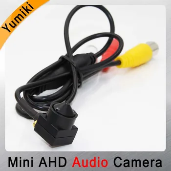 HD Bullet Metal 1080P SONY IMX323 AHD Mini Camera de Supraveghere CCTV H. 264 Lentila 3.7 mm 2MP cu Fir de Securitate aparat de Fotografiat cu microfon