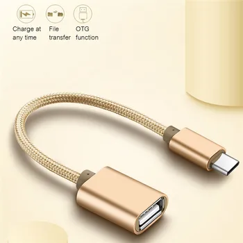2022 Noi C USB Adaptor OTG Cablu Type C La USB 2.0 OTG Tip C Adaptor pentru MacBook USBC OTG Accesorii Telefon