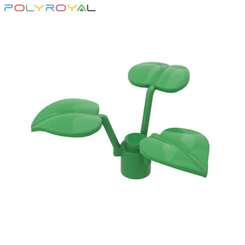 POLYROYAL Blocuri piese de Trifoi trifoi plante 10 BUC MOC Compatibil Cu marci de jucarii pentru copii 6255
