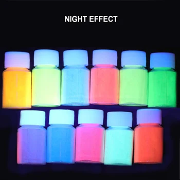 Fierbinte Luminos Pigment Pulbere de Rășină Epoxidică Pigment Strălucire în Întuneric pentru Vopsea de Rășină Noroi Săpun Coloranți de Luare de Săpun Arte,Meserii de Cusut