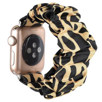 Elastice Curele de Ceas pentru apple watch elastic de păr Benzi de Serie 5 4 3 2 trupa 38mm 40mm 42mm 44mm Watchband pentru iwatch Bratara bucla