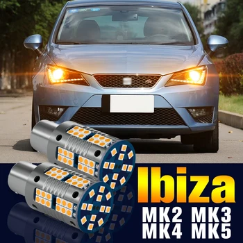 2x LED-uri de Semnalizare Bec Lampa de Cotitură Pentru Seat Ibiza MK2 6K MK3 6L MK4 6J 6K MK5 1993-2020 2015 2016 2017 2018 Accesorii