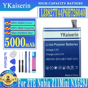 Original YKaiserin Baterie 5000mAh Li3827T44P6h726040 pentru ZTE Nubia Z11 Mini Z11Mini NX529J Baterie Rapid de Transport maritim + Track NR