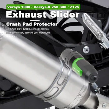 Evacuare Slider Aliaj de Aluminiu Crash Pad Protector Pentru Kawasaki Versys 1000 SE Versys-X 300 250 Z125 2012-2021 2022 Accesorii