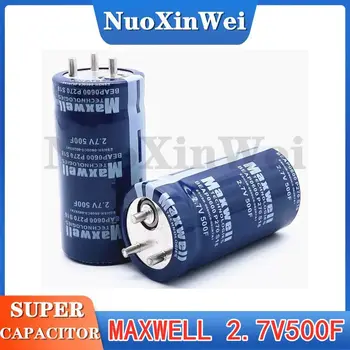 6pcs Maxwell 2.7 V 500F Super Farah Condensator 35 * 60MM Auto Super-Condensator 2.7v500f Redresor Auto