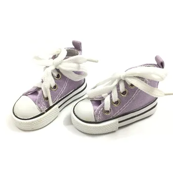 Cauzalitate Pantofi de Panza pentru 1/4 BJD Papusa,de 7,5 CM Baby Doll Pantofi pentru Papusa Fata,Manual Adidasi Pantofi pentru Papusi Accesorii
