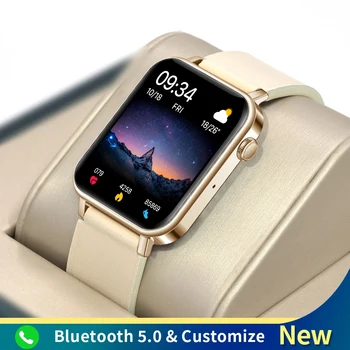 Noua Moda Slim Smart Watch Femei apelare Bluetooth Smartwatch Muzica de Ritm Cardiac Sport Fitness Brățară Ceas de mână Pentru Android IOS
