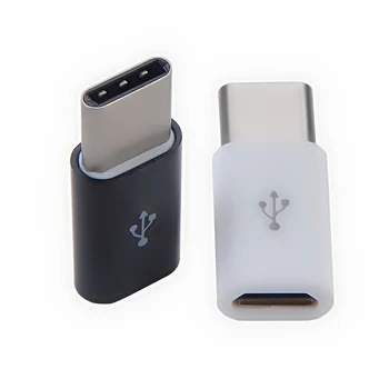 10buc smartphoneType-c la Micro USB Adaptor Pentru telefonul Mobil Android Mini Tip C V8 Jack USB C Conectori OTG Converter