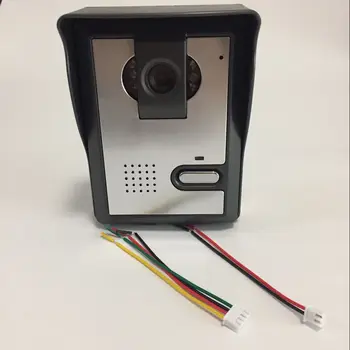 Cu Video interfon Audio-Vizual Interfon Sistem de Intrare Vila Casa rezistent la apa Camera IR