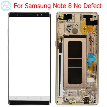 Original Super AMOLED Ecran Pentru Samsung Galaxy Note 8 LCD Cu Rama Note8 Display N950F N950A N950U Ecran LCD Nici un Defect