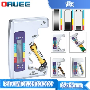Baterie Detector Digital LCD Display Nr. 1 Nr. 2 Nr. 5 Nr. 7 C D N AA, AAA, 9V 1.5 V Baterie Buton Detector de Instrument de Diagnosticare