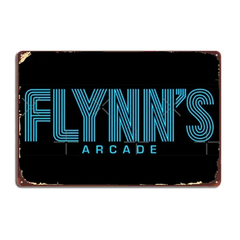 Flynn Arcade Metalice Semne Cinema Garaj, Living Clasic de Perete Decor Tin semn Postere