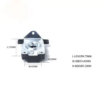 Partea de jos Capota dispozitivul de Blocare din Aluminiu capacul frontal de blocare de bază pentru BMW OE: 51238203859