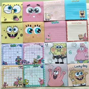 Kawaii Drăguț Spongebob Squarepants Patrick Star Notă De Lipicios Mesaj De Poștă Notă De Hârtie Manuală Cont Ins Cadou De Craciun Pentru Fete