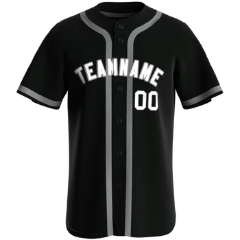 Personalizate de Baseball Jersey Cusute/Tipărite Personanlized Buton Jos Tricouri Sport Uniforma pentru Bărbați Femei Tineri