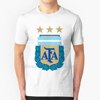 Mai nou AFA Trei Stele Logo-ul Argentina Campioana de Fotbal a Argentinei Națiunilor fotbal 2022 Cupa de Înaltă Calitate tricou
