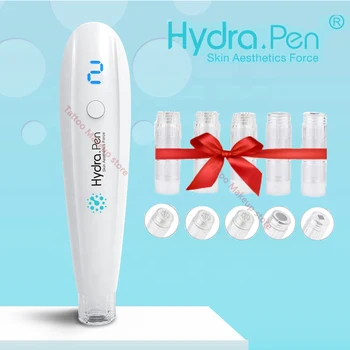 Profesionale Hydra Pen H2 Microneedling Stilou Aplicator Automat de Îngrijire a Pielii Tool - Kit de Start pentru Uz Personal cu Cartușe