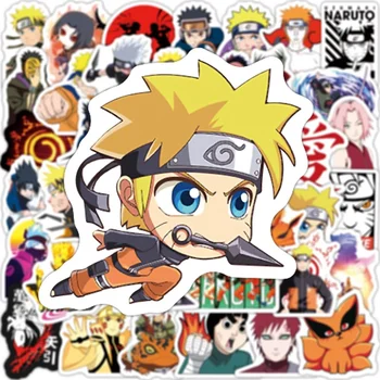 50 De Coli Anime Naruto Autocolante Impermeabil Autocolante Uzumaki Naruto Depozitare Skateboard Chitara Laptop Autocolante Jucarii Copii
