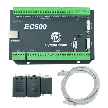 Mach3 CNC Ethernet Controler de Mișcare EC500 460kHz 3/4/5/6 Axa upgrade Motion Control Card pentru mașină de frezat