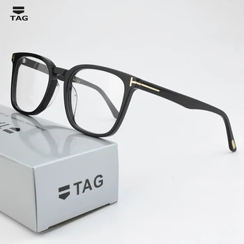 Retro ochelari de soare cadru bărbați TF5065 Acetat de brand vintage ochelari miopie calculator rame ochelari de vedere pentru femei de moda ochelari