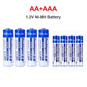 4BUC 1200mAh 1.2 V AA Baterii Reincarcabile+4BUC 900mAh1.2V Baterie AAA AA AAA NI-MH Baterie pentru Camera foto de Jucarie