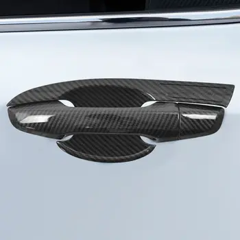 Pentru Honda CR-V CRV 2017 2018 2019 2020 2021 Fibra de Carbon Chrome Masina Mânerul Ușii Capace Trim Suprapunere de Styling, Accesorii Auto