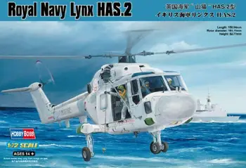 Hobbyboss 1/72 87236 Royal Navy Lynx ARE.2 Model De Kit