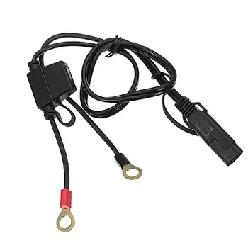 2in 12-24V SAE Cablu 18AWG Pin La Terminal Cablu de Extensie Conectorul Pentru Încărcător Rapid Deconectați Cablul de Motociclete Aluat