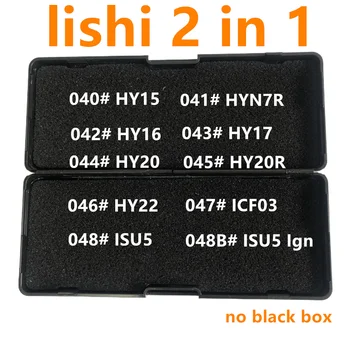 Nici o cutie Neagră LiShi 2 in 1 Lăcătuș Instrumente HY15 HYN7R HY16 HY17 HY20 HY20R HY22 ICF03 ISU5 ISU5Ign Reparații Auto Blocare smith Consumabile