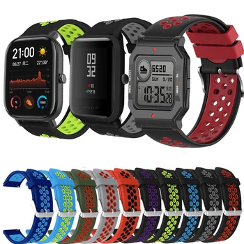 Curea din silicon Pentru Amazfit Neo Smart Watch Band Sport Respirabil 20MM Mansete Pentru Xiaomi Huaimi Amazfit Bip U S GTS 2 Correa