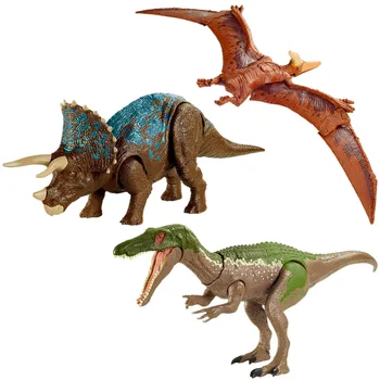 Lumea Jurassic Sunet Grevă Baryonyx Sumbre Triceratops Dinozaur Pteranodon Acțiune Figura Model de Jucărie pentru Copii de Acțiune Cadou Vârstele de 4 și Până