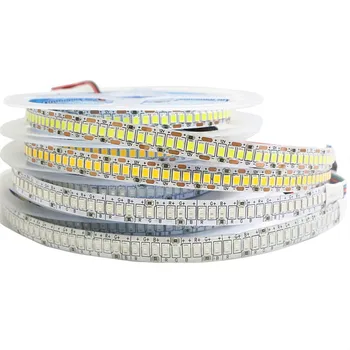 DC12V Benzi LED 2835 60/120/240 led-uri/m de Mare Luminoase Flexibile LED-uri Panglică Frânghie Bandă Lampă Lumina Alb Cald / Alb Rece RGB 5m Roz