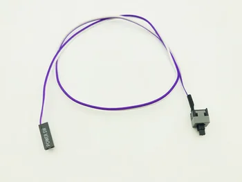 Noi 50cm Gazdă Placa de baza PC-ul Butonului de Alimentare de Putere SW Comutator On/OFF, Cablu de Resetare Adaptor de Cablu Pentru BTC EOS ETH Miner Mașină de Minerit