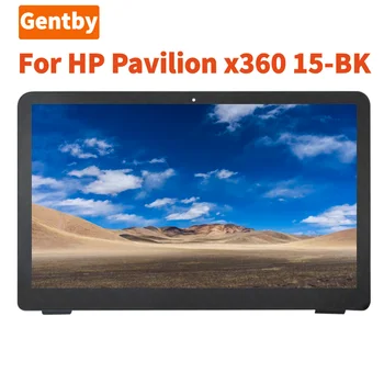 Original 15.6-inch Pentru HP Pavilion x360 15-BK 15 BK 15-BK056SA 15-BK010NR 15-BK193MS LCD Touch Ecran Digitizor de Asamblare +Cadru