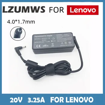 20V 3.25 UN 65W 4.0*1.7 MM AC Încărcător de Laptop Pentru Lenovo 330S 320 IdeaPad100-15 B50-10 YOGA 510-14 Notebook Adaptor de Alimentare Cu Ștecher