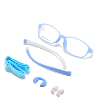 Detașabil Copii Ochelari Roz Fete Rame De Ochelari Pentru Copii Silicon Flexibil Miopie Ochelari Optice Copii Albastru Pentru Băieți Glasse
