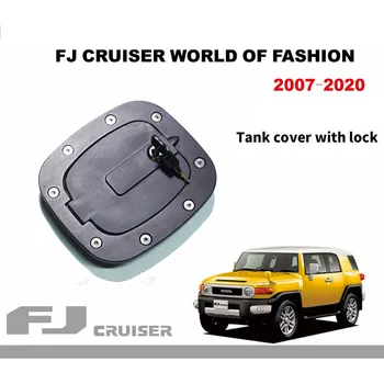 2007~2020 Pentru Toyota FJ Cruiser de Înlocuire de Blocare Capace Rezervor din Aliaj de Aluminiu Externe Capacul Rezervorului de Combustibil Modificarea Accesorii
