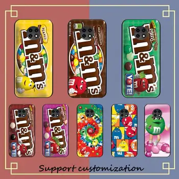 M&M Ciocolată Nutella Sticla Caz de Telefon Pentru Xiaomi Redmi Notă 8A 7 5 Nota 8pro 8T 9Pro TPU Coque pentru nota 6pro