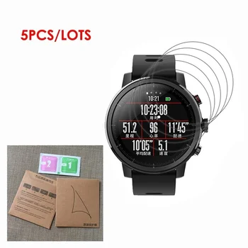 5Pack Pentru Xiaomi Huami Amazfit Stratos Pasul 2 2s Smart Watch Film Full Acoperire Soft TPU Screen Protector LCD de Pază Scutul