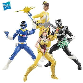 Hasbro Power Rangers Denji Sentai Megaranger În Spațiu Psiho Argint Acțiune Figura Mighty Morphin Scorpina 6 inch Model Jucarii Cadou