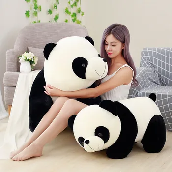 Drăguț Copil Uriaș Urs Panda De Pluș Umplute De Animale Papusa Animale De Jucărie Perna De Desene Animate Drăguț Păpuși Fete Iubitor De Cadouri